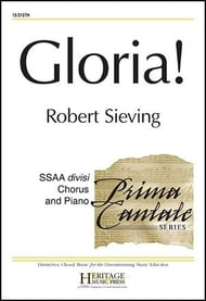 Gloria! SSAA choral sheet music cover Thumbnail